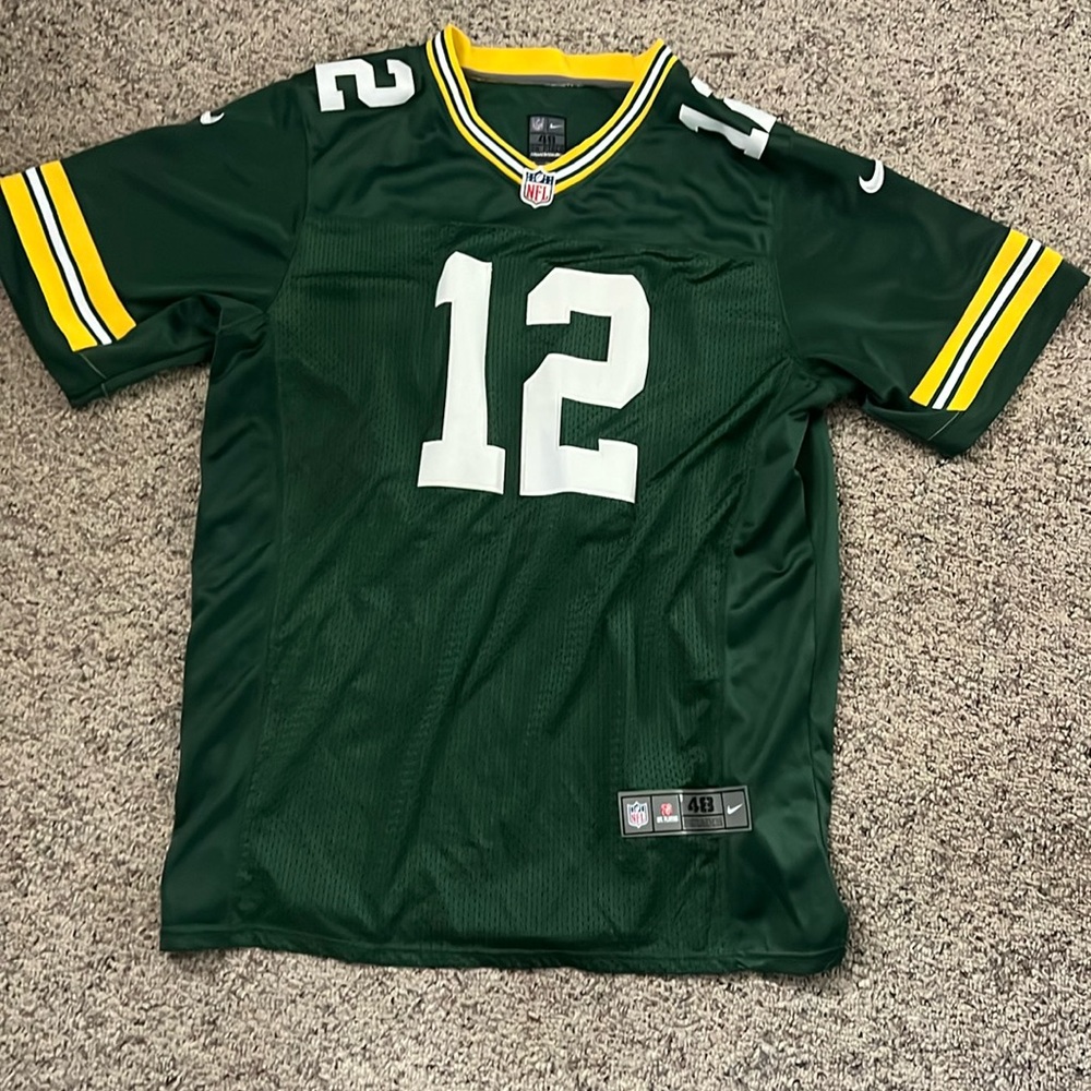 Mens Nike Aaron Rodger’s Grren Bay Packers jersey